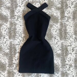 Aritzia babaton ribbed dress